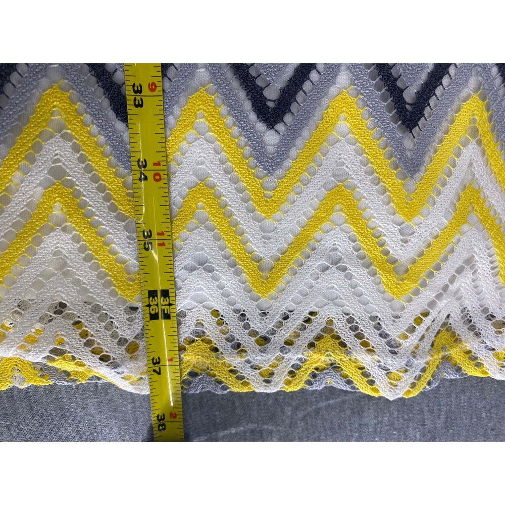 Tacera Womens 3X Chevron Crochet Lace Dress Boho Fairy Retro Party Cocktail - Picture 6 of 7
